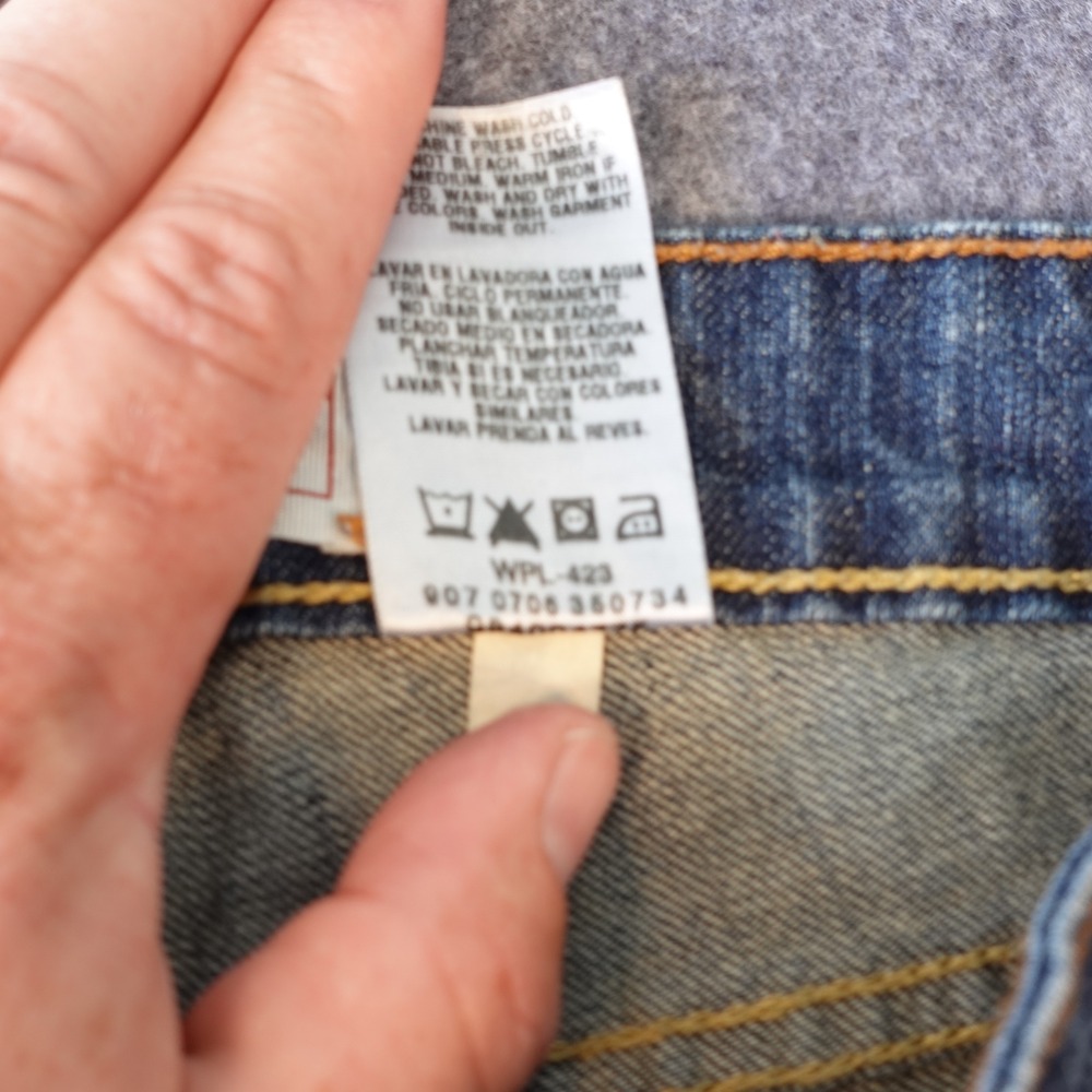 Levi Strauss Signature Stretch Low Rise Bootcut Jeans Medium Wash Blue Misses 8M - Picture 6 of 11